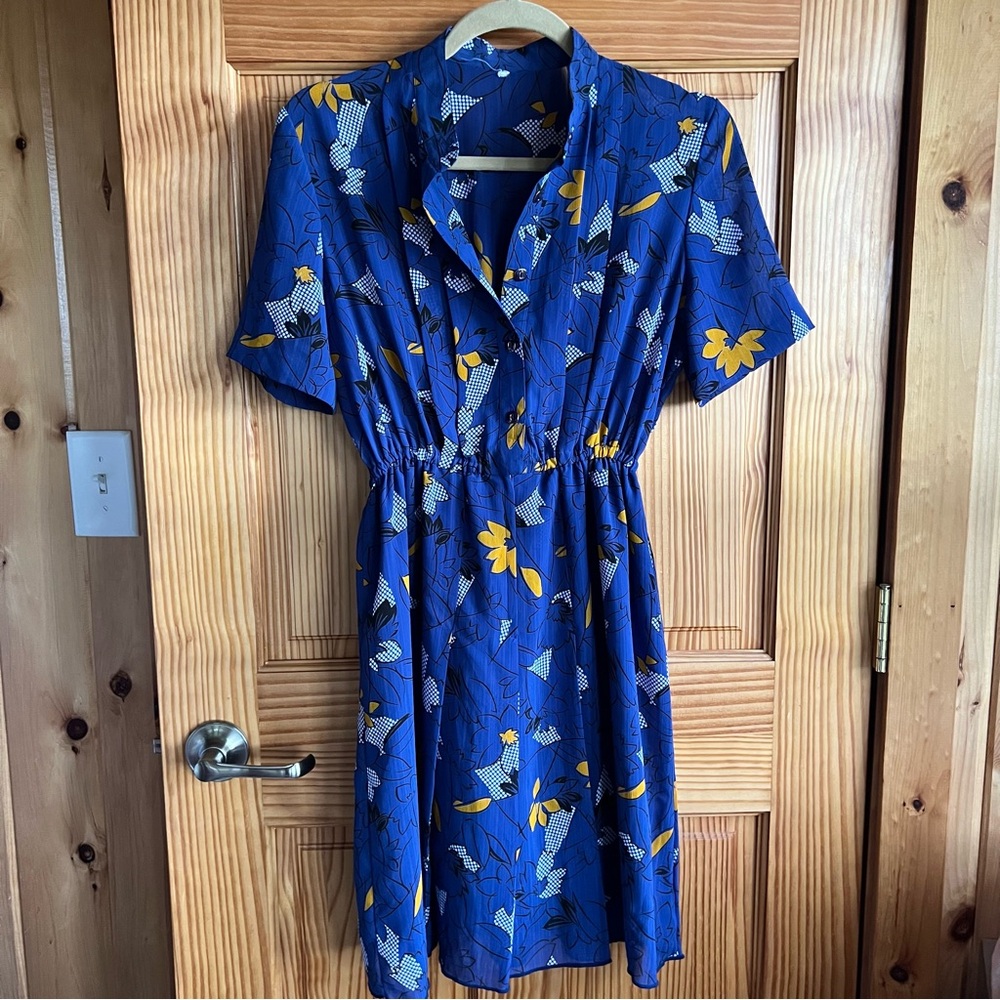 Vintage Blue Sundress